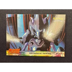 Topps Pokemon Mechanical Mewtwo Card Strikes Back